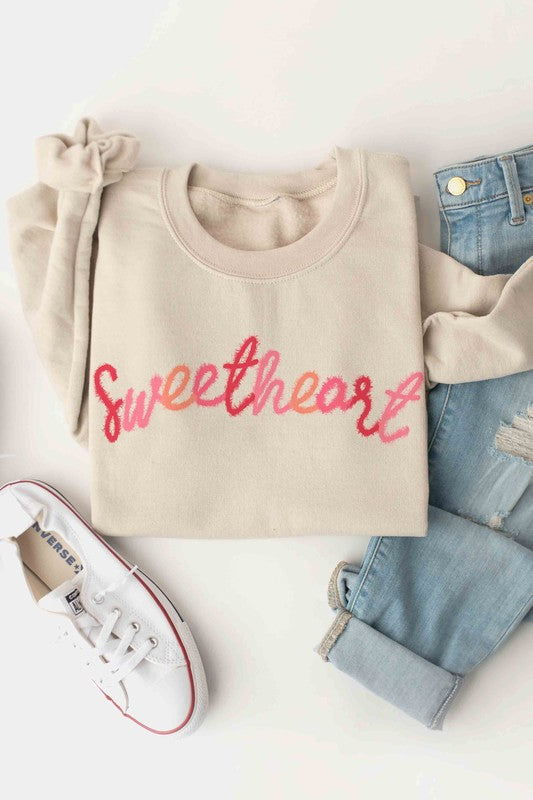 SWEETHEART GRAPHIC SWEATSHIRT