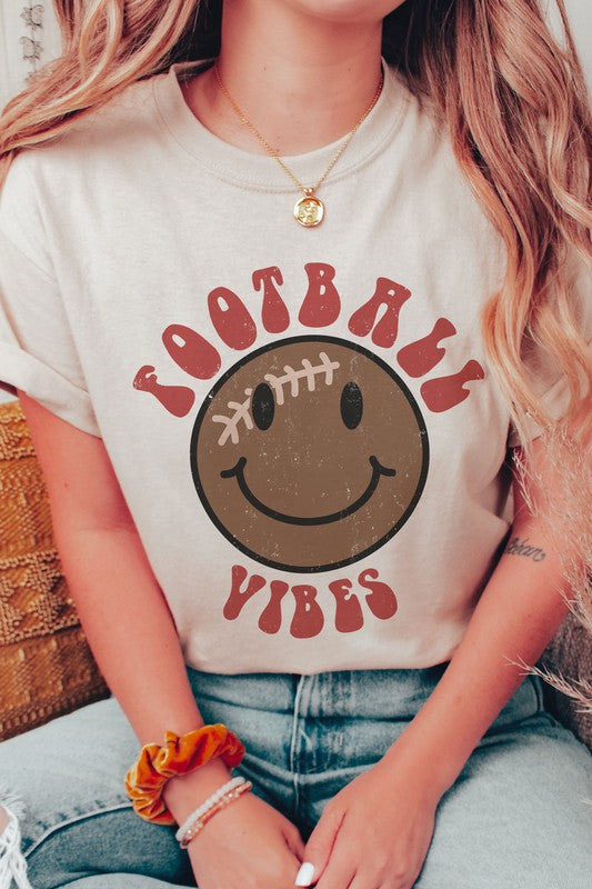 FOOTBALL VIBES GRAPHIC TEE