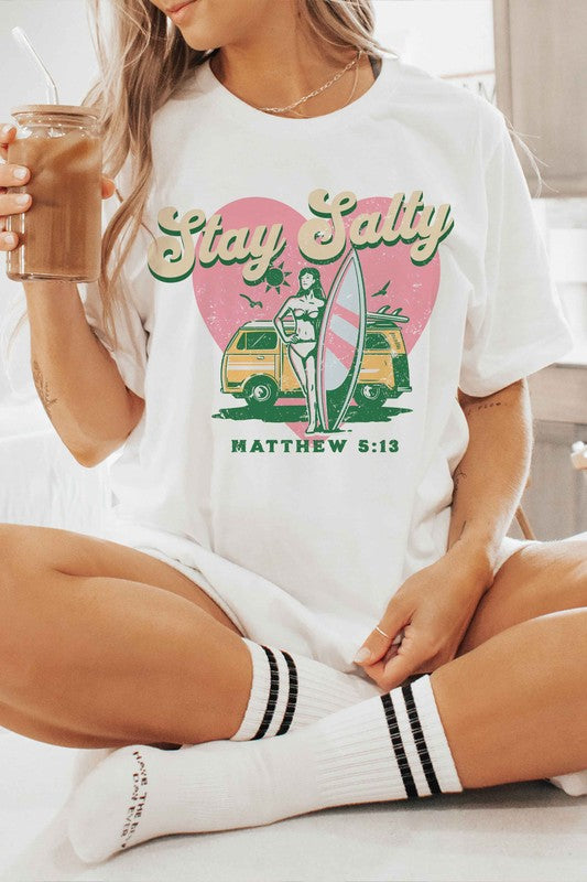 STAY SALTY Graphic Tee