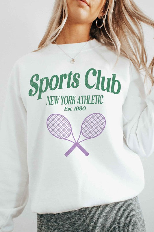 SPORTS CLUB NEW YORK ATHLETIC Graphic Sweatshirt