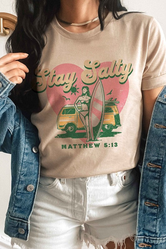 STAY SALTY Graphic Tee