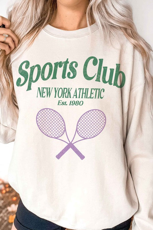 SPORTS CLUB NEW YORK ATHLETIC Graphic Sweatshirt